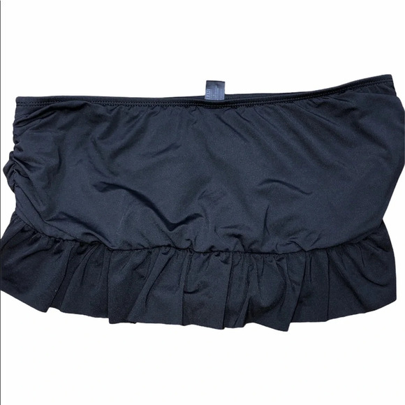 A.n.a size 8 black ruffle summer bikini bottoms - Picture 2 of 6